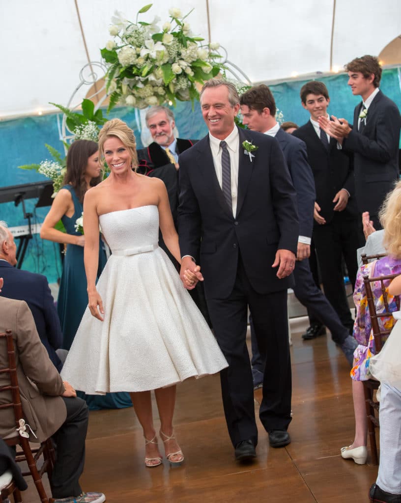 Cheryl Hines and Bobby Kennedy's wedding pictures from Cape Cod nuptials